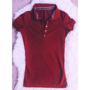 🖤🌟❤️Aeropostale Red Polo Shirt ❤️🌟🖤